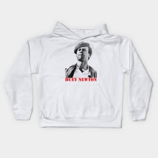 huey newton visual art Kids Hoodie